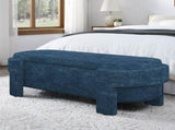 Linen Fabric Upholstered Bench with Large Storage Space for the Living Room, Entryway and W487P271397