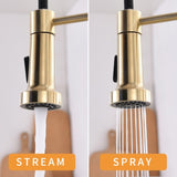 Touchless Kitchen,Hands Free Automatic Smart Kitchen Brushed Nickel Gold Smart Kitchen W1932P156241