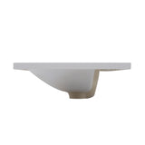 36''x18'' Bathroom Sink with Three Holes , Resin Bathroom Vanity Sink Top with N710P175752K