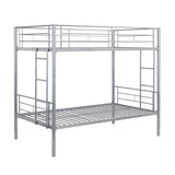 METAL BUNK BED SILVER W311121106