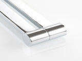 Brass Wall Mounted Foldable Faucet Double Handles Fuacet Cold Water Kitchen Tap Chrome 68951116