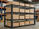 Heavy Duty 5-Tier Wire Mesh Storage Shelving Unit, 2240 lbs Capacity Metal Rack with Dual Support 13776288