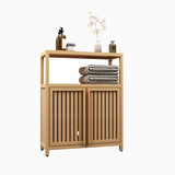 Large Capacity Bamboo Storage Furniture for Bathroom Living Room Bathroom Bamboo Storage 59428200