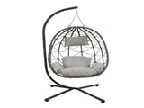 Egg Chair Stand Indoor Outdoor Swing Chair Patio Wicker Hanging Egg Chair Hanging Basket Chair 02912157