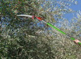 30ft Manual Pole Saw, Lightweight Tree Trimmers Long Handle Pruner Set, Sharp Steel Blade and 70790461