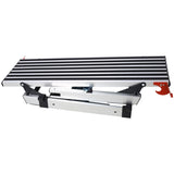 ZNTS Aluminum Platform Non-Slip Folding Work Bench Drywall Stool Ladder 330lbs Capacity W465P182127