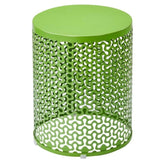 Outdoor Nesting Side Table Set of 3, Round Patio Accent Table, Metal Frame End Table for Indoor 45107343