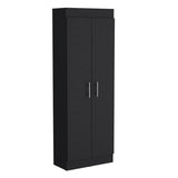 Nepal Pantry Cabinet, Space-Efficient 2-Door Design with Multiple Shelves B070P173198