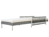 Outdoor All-Weather PE Rattan Chaise Lounge, Minimalist Patio Wicker Lounge Chair with 6 Gear 26544848