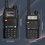 BAOFENG UV-5RH 10w GMRS Ham Radio with Long Range Walkie Talkies, Multifunctional Use, USB-C 30014787