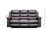 Reclining sofa with Middle Console Slipcover, Stretch 3 seat Reclining Sofa Covers W214106454