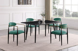 Modern Contemporary Dining Table 1pc Black Sintered Stone Table Stylish Dining Furniture B011140183
