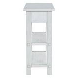 ZNTS TREXM Retro Console Table with Drawer and Two Sturdy Shelves for Entryway, Living Room N715P195561K