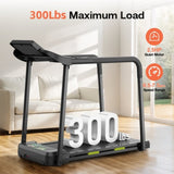 Walking Pad Treadmill for Senior, Foldable Exercise Treadmill with Stable and Safe Structural W215P294574