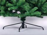 6ft Artificial Christmas Tree Full Natural Spruce PVC Fir Tree Foldable Metal Stand Unlit Green 06449085