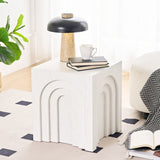 15.74'' Square Side Table Small Coffee Table Accent Table Bedside Table for Living Room W876P245148