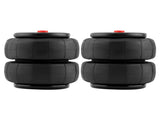 Universal 1 Pair 2600lbs Air Springs Suspension Bags Single Port 1/2"npt for Sierra 1500 SUV 42563190