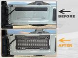 OFF ROAD Tailgate Storage Panel Tailgate Molle Panel Steel Cargo Shelf Storage Luggage Holder W2801P236408