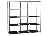 67" Portable Closet Organizer Wardrobe Storage Organizer with 10 Shelves Quick and Easy to Assemble 39192486