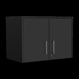 Storage Cabinet - Wall Cabinet, Three Interior Shelves, Double Door B070P188810