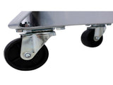 4Pcs Dolly for 55 Gallons,Barrel Dolly with 4 Swivel Caster Wheels,Heavy Duty Steel Frame W46577449