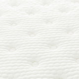 Premium 12 in. King Size Pocket Coil Hybrid Mattress, Plush Gel Memory Foam Mattress, White/Gray B011P216711