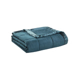 Lightweight Down Alternative Blanket with Satin Trim B03598531