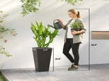 Set of 2 Plastic Flower Pots 02850510