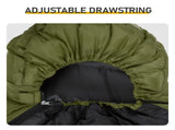 Rectangular Heated Sleeping Bag, Lightweight Sleeping Bag with Multi USB Powered Heating Pads, 06031650