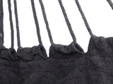 1.5*1.2m Tassel Plus Pillow Hanging Chair Gray 52596899