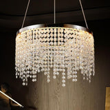 15.7-inch Fancy hanging ceiling lamps luxury modern pendant light crystal chandelier W1340P222514