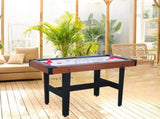 48 Game Table - Combo Game Table Set - Billiards/Pool, Glide Hockey and Table Tennis for Home, Game W1936P448953