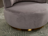 COOLMORE 360 Degree Swivel Cuddle Barrel Accent Sofa Chairs, Round Armchairs with Wide Upholstered, W395102772