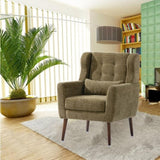 ZNTS Modern Accent Chair,Chenille Arm Chairs for Living Room,Upholstered Mordern Armchair,Comfy Soft W1028102389