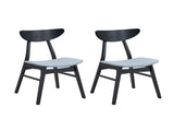 Wooden Dining Set of 2, Modern Soft Upholstered Kitchen Side,Wooden Frame Kitchen W2582P195350