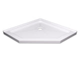 36*36*3.55 INCH Neo-Angle Shower Base For Bathroom Shower Door --White W3776P420899