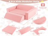 8 Pieces Playroom Sofa 59845829