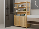64-inch tall double-door high-capacity multi-scene use storage rack W2207P308734