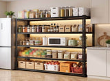 48"W Garage Shelving Unit 5 Tier Adjustable Storage Shelves 2700lbs Metal Shelf Rack for Basement 64183452