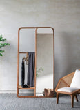 38 x23 x71.5" Clothes Hanger With Mirror,Large W2078P195970