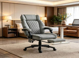 Massage Office Chair, 400lbs Capacity Desk Chair with Heat, Adjustable Headrest, Reclining & 72886249