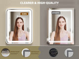 Bathroom Vanity Mirror with Light for Wall Smart LED 3628 Frame Makeup Mirror for Over Sink T3177P284024