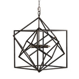 ZNTS 3 - Light Metal Chandelier, Hanging Light Fixture with Adjustable Chain for Kitchen Dining Room W2078138928