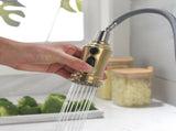 Single Handle High Arc Pull Out Kitchen Faucet,Single Level Stainless Steel Kitchen Sink Faucets 25914519