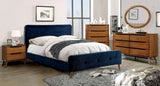 Mid-Century Modern Oak Color 1pc Nightstand Bedroom Furniture Solid wood Round Tapered Legs B011P236773