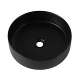 Ceramic Circular Vessel Bathroom Sink Art Sink W999104414