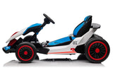 ZNTS Ride on Go Kart for Kids, 24V7Ah Battery 150W*2 Motors, High Speed Drifting Car, Forward and W2058P202946