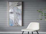 Set of 2 Elongated Modern Abstract Oil Paintings, Wall Art for Living Room Dining Room Bedroom W2078130303