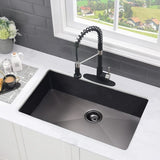 ZNTS 30" L X 18" W Undermount Kitchen Sink With Sink Grid W122543664