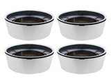 SETOF4 FORD TRUCK VAN 8LUG 16" Chrome Wheel Center Hub Caps Nut Covers Alloy Rim 59798664